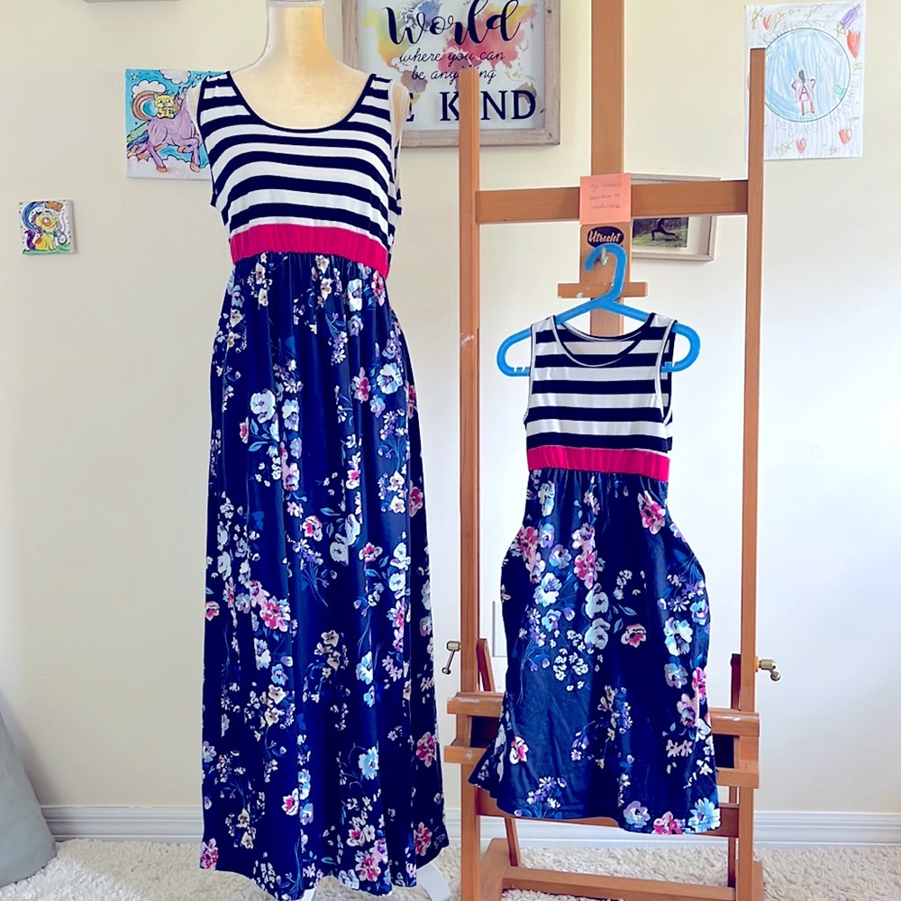 Mommy and Me matching dresses